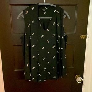 Anne Taylor Sleeveless Blouse